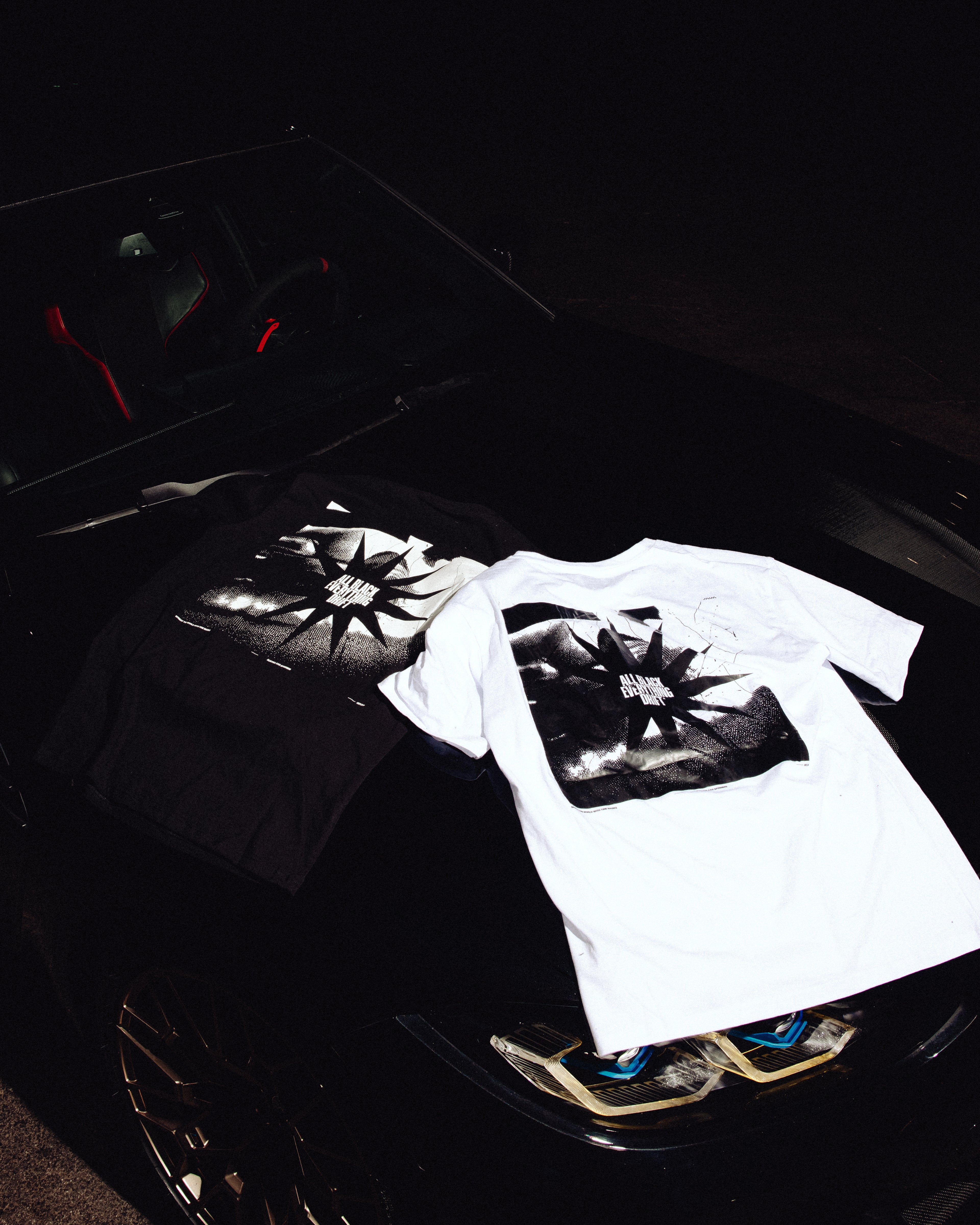 T-Shirt Print Schwarz